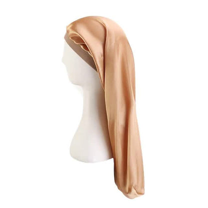 Extra Long Satin Bonnet Sleep Cap Long Bonnet for Braids Hair Loose Cap DailySale