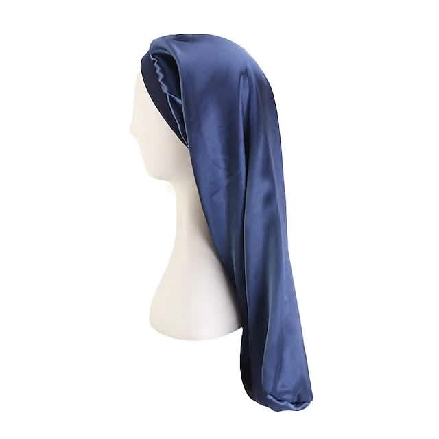 Extra Long Satin Bonnet Sleep Cap Long Bonnet for Braids Hair Loose Cap DailySale
