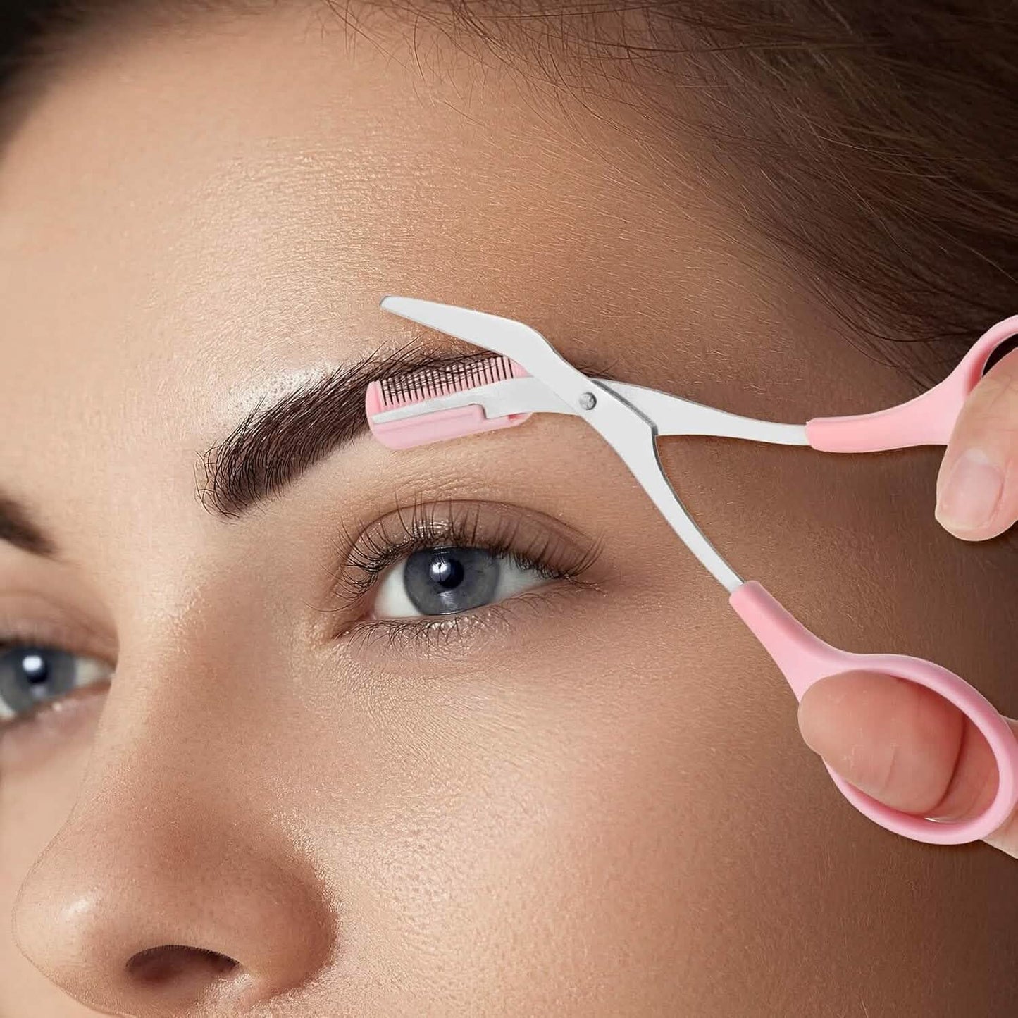 Eyebrow Trimmer Scissor with Comb DailySale