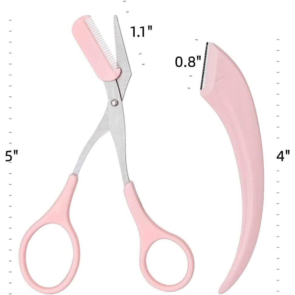 Eyebrow Trimmer Scissors with Comb DailySale