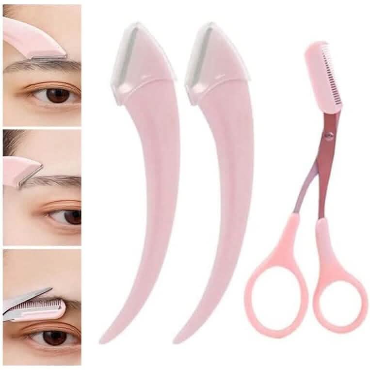 Eyebrow Trimmer Scissors with Comb DailySale