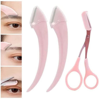 Eyebrow Trimmer Scissors with Comb DailySale