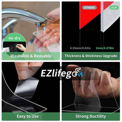 EZlifego Double Sided Tape Heavy Duty DailySale