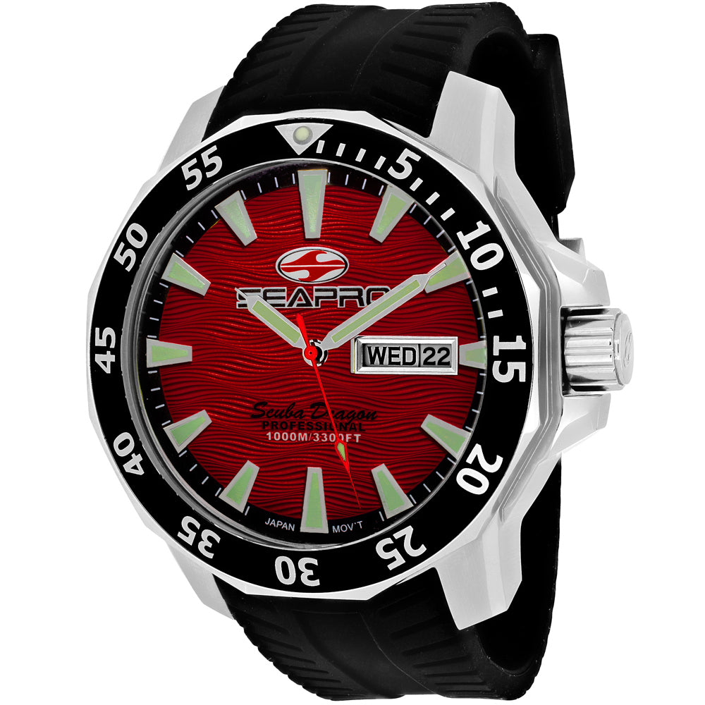 Seapro Men's Scuba Dragon Diver Limited Edition 1000 Meters Bids.com