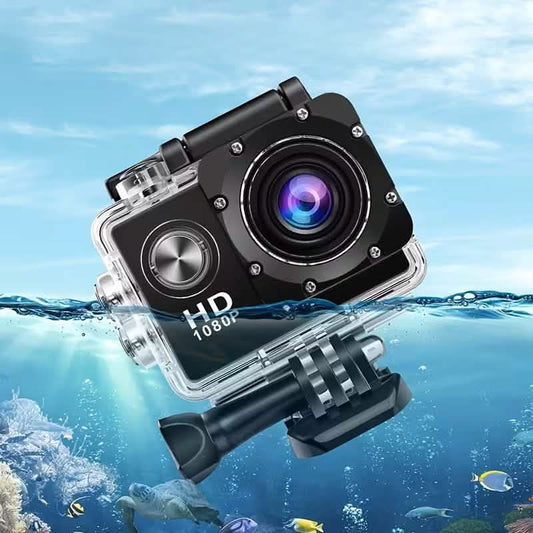 Ultra HD 1080P Action Camera – 140° Wide Angle, Fisheye Lens, LCD Display DailySale