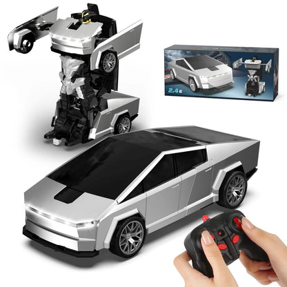 2.4GHz Remote Control Off-Road Car – Robot Transforming, LED Lights DailySale