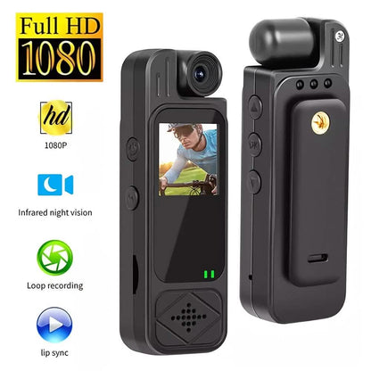 Premium Portable Body Camera Recorder – HD, SD Card Compatible DailySale
