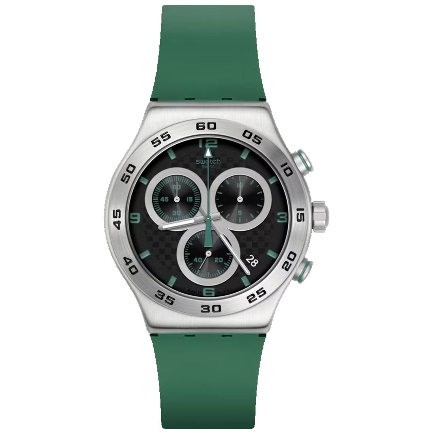 Swatch Men's Irony The Spetember Collection Carbonic Green Bids.com