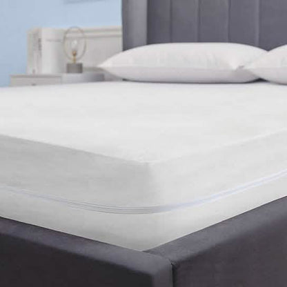 Fabric Zippered Waterproof and Bed Bug Mattress Protector DailySale
