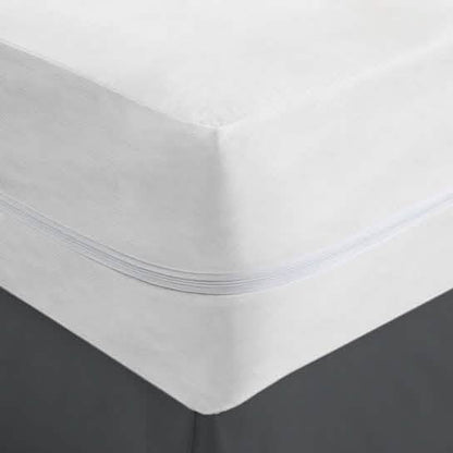 Fabric Zippered Waterproof and Bed Bug Mattress Protector DailySale