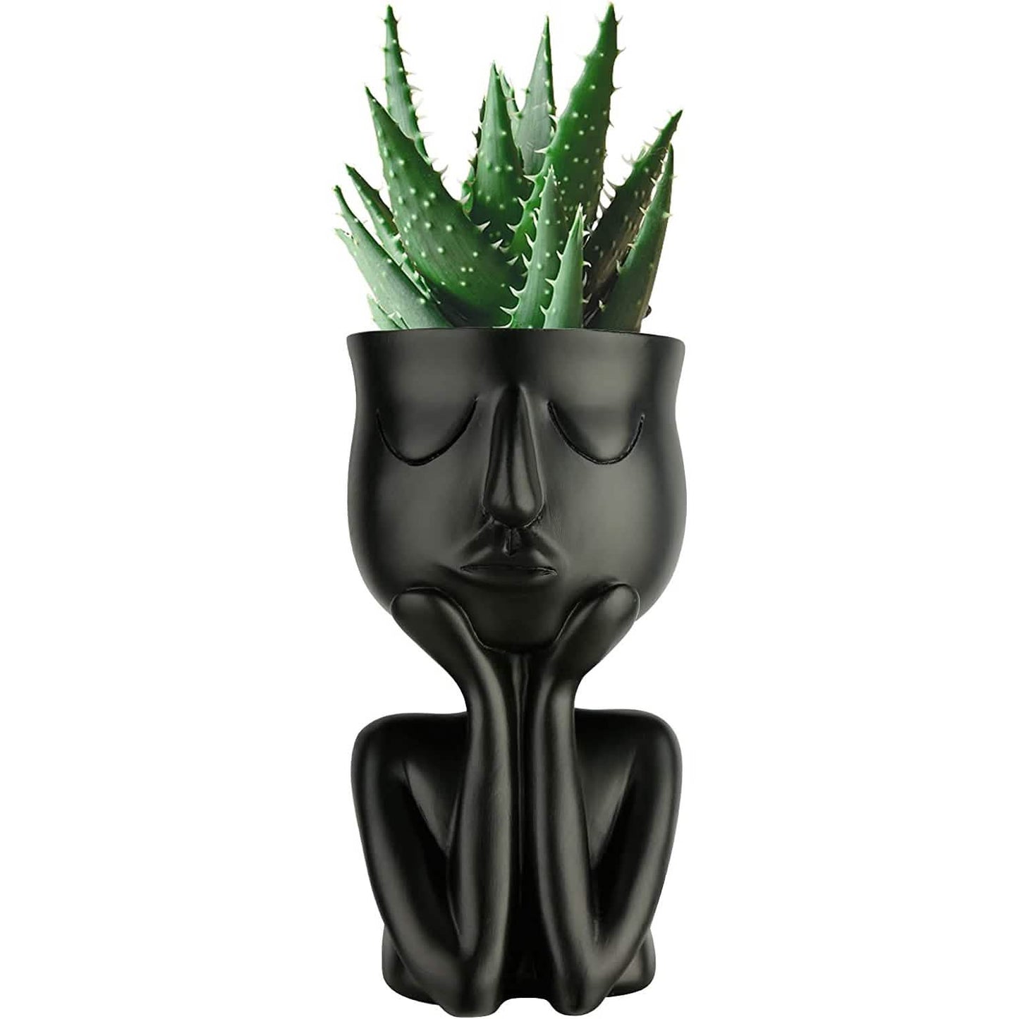 Face Flower Pot Head Planter DailySale