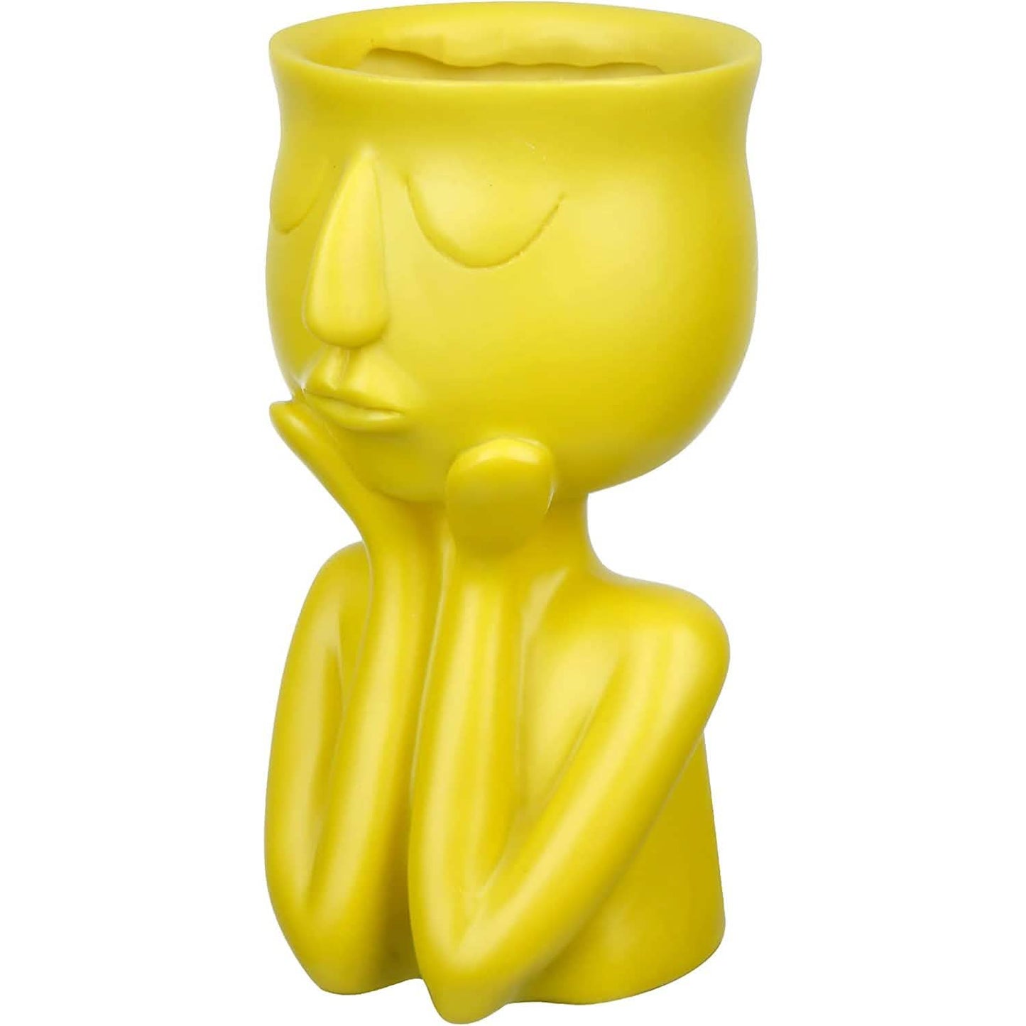 Face Flower Pot Head Planter DailySale