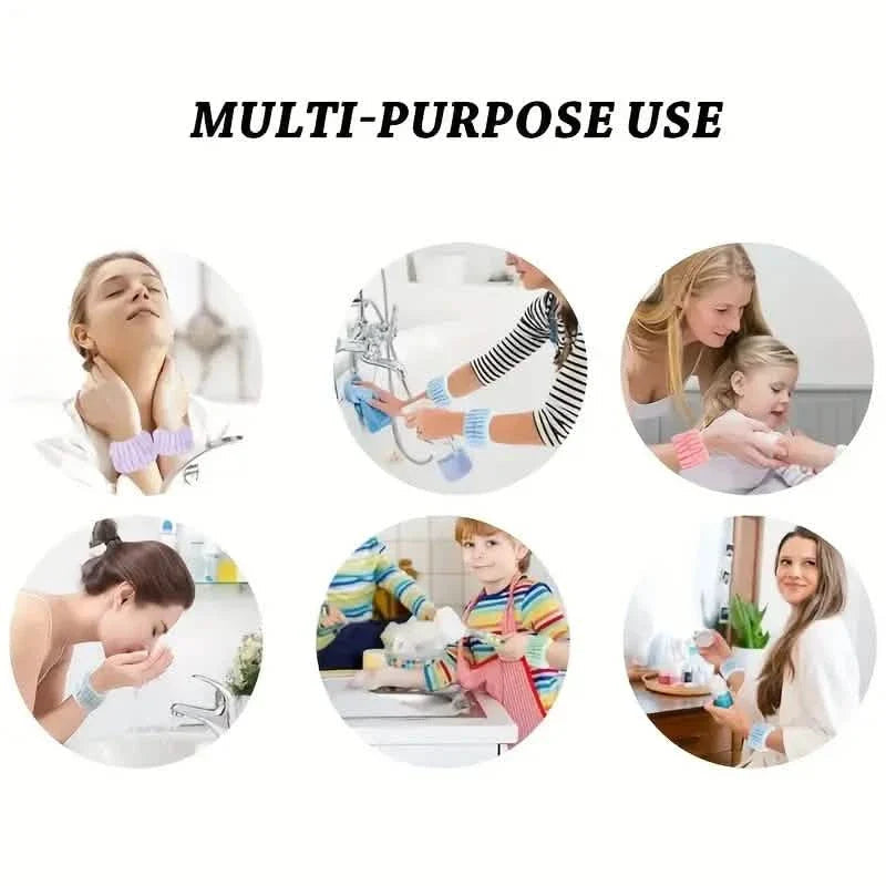 Face Washing Wrist With Sweat Wiping Bracelet Absorbing Sleeve DailySale
