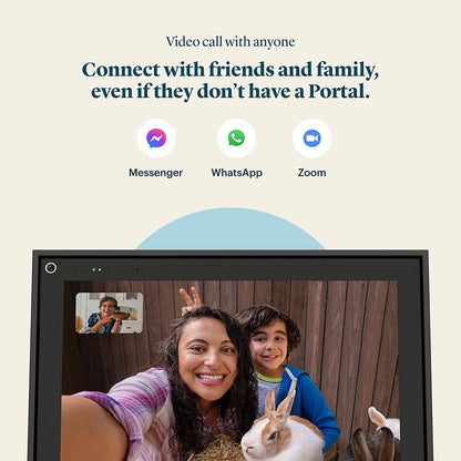 Facebook Portal - Smart Video Calling 10in Touch Screen Display with Alexa DailySale