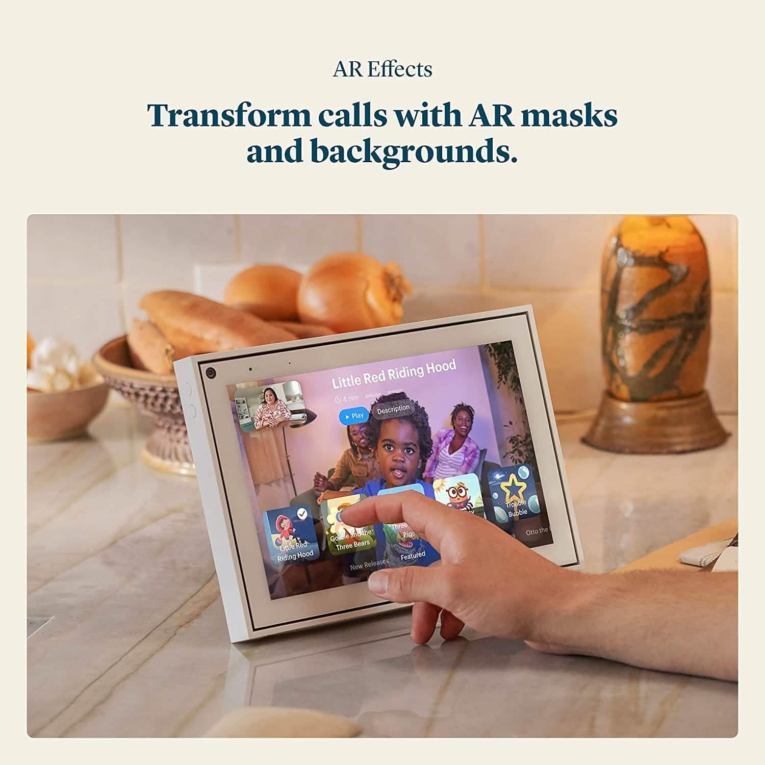 Facebook Portal - Smart Video Calling 10in Touch Screen Display with Alexa DailySale