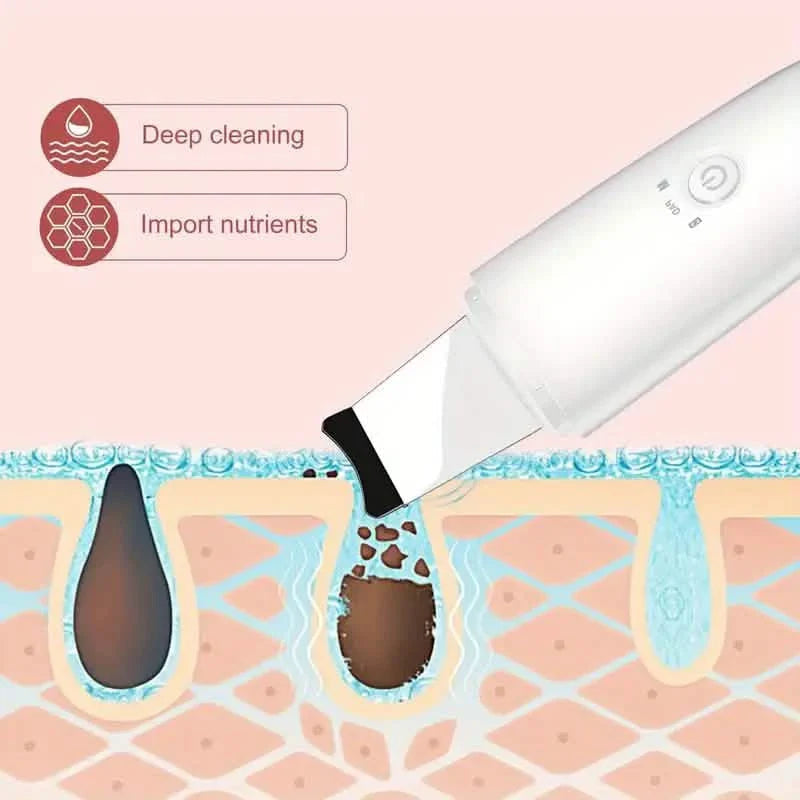 Facial Blackhead Removal Pore Cleaning Skin Scraper Tool DailySale