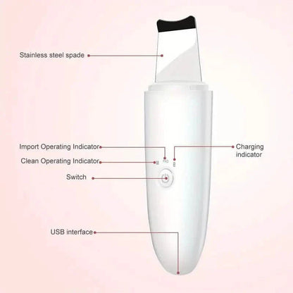 Facial Blackhead Removal Pore Cleaning Skin Scraper Tool DailySale
