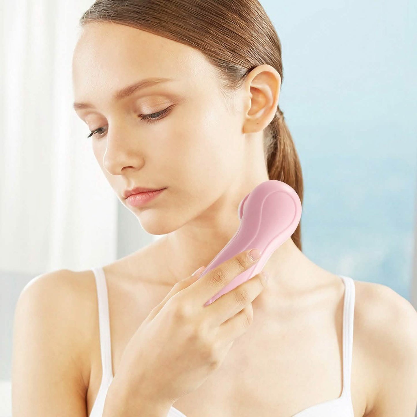 Facial Cleansing Brush IPX6 Waterproof 2 Speed Face Brush DailySale