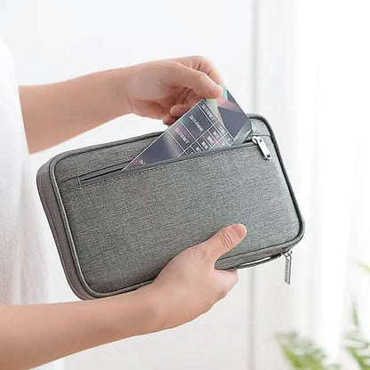Family Travel Document Organizer Capacious Passport Holder Wallet DailySale