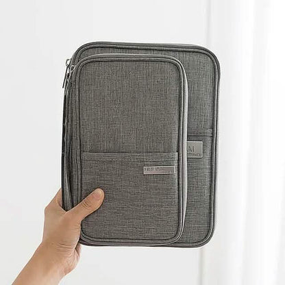Family Travel Document Organizer Capacious Passport Holder Wallet DailySale