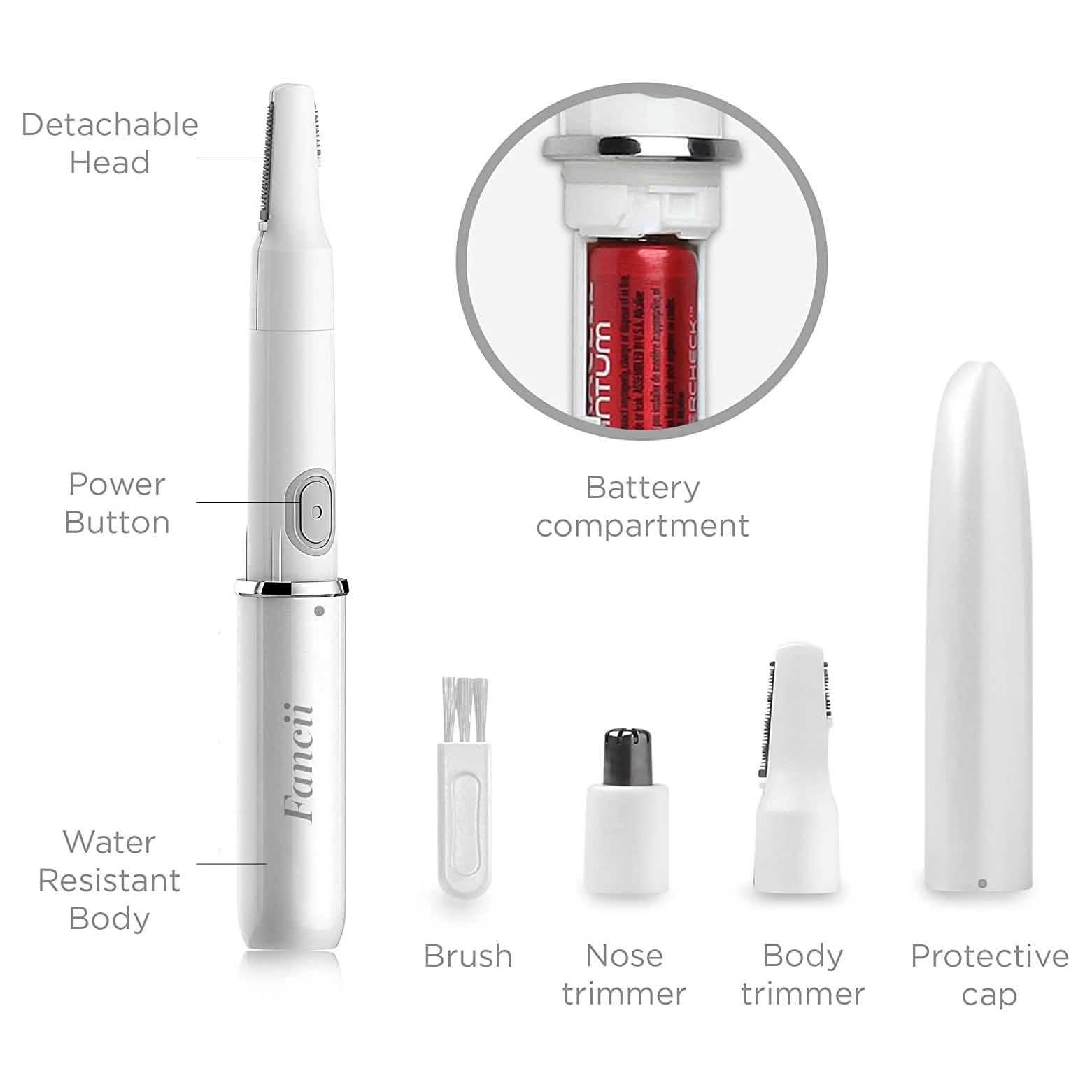 Fancii Water Resistant Precision Trimmer DailySale