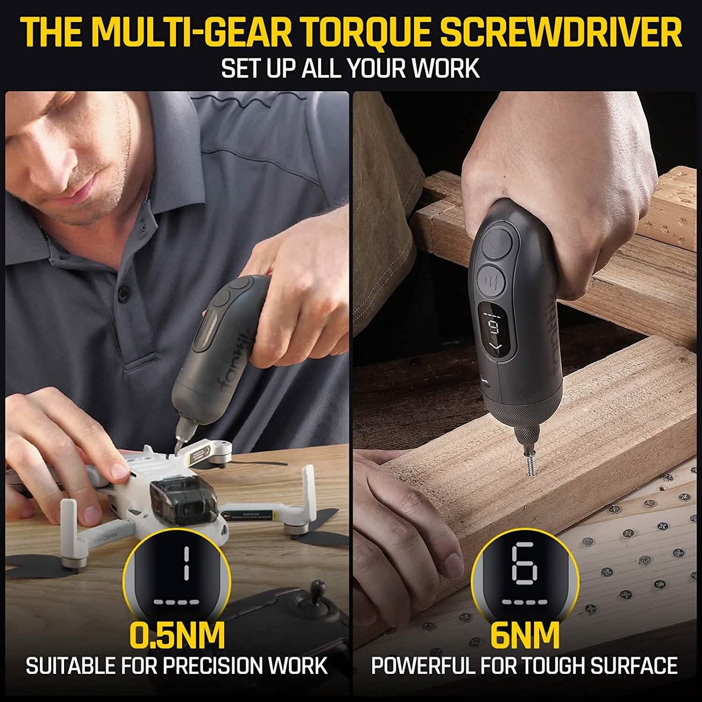 Fanttik Cordless Screwdriver Kit DailySale