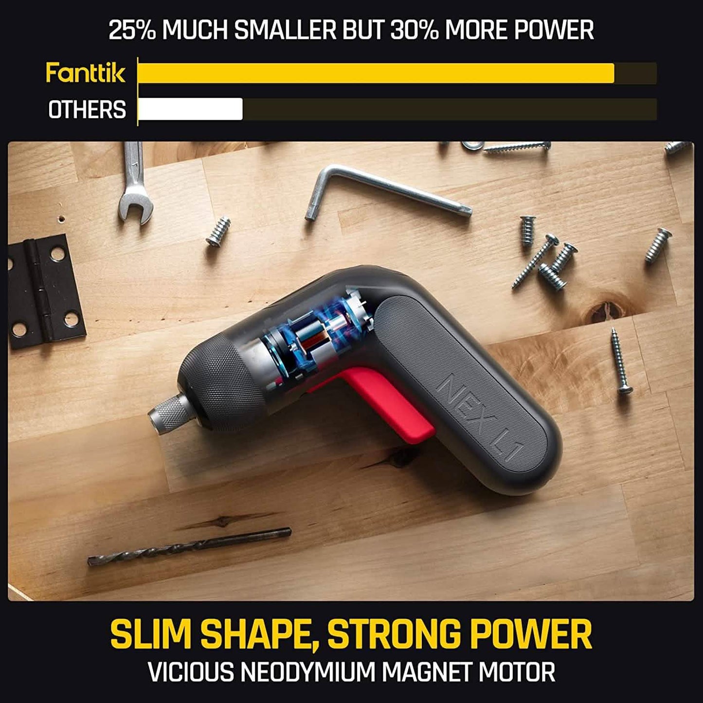 Fanttik Cordless Screwdriver Kit DailySale