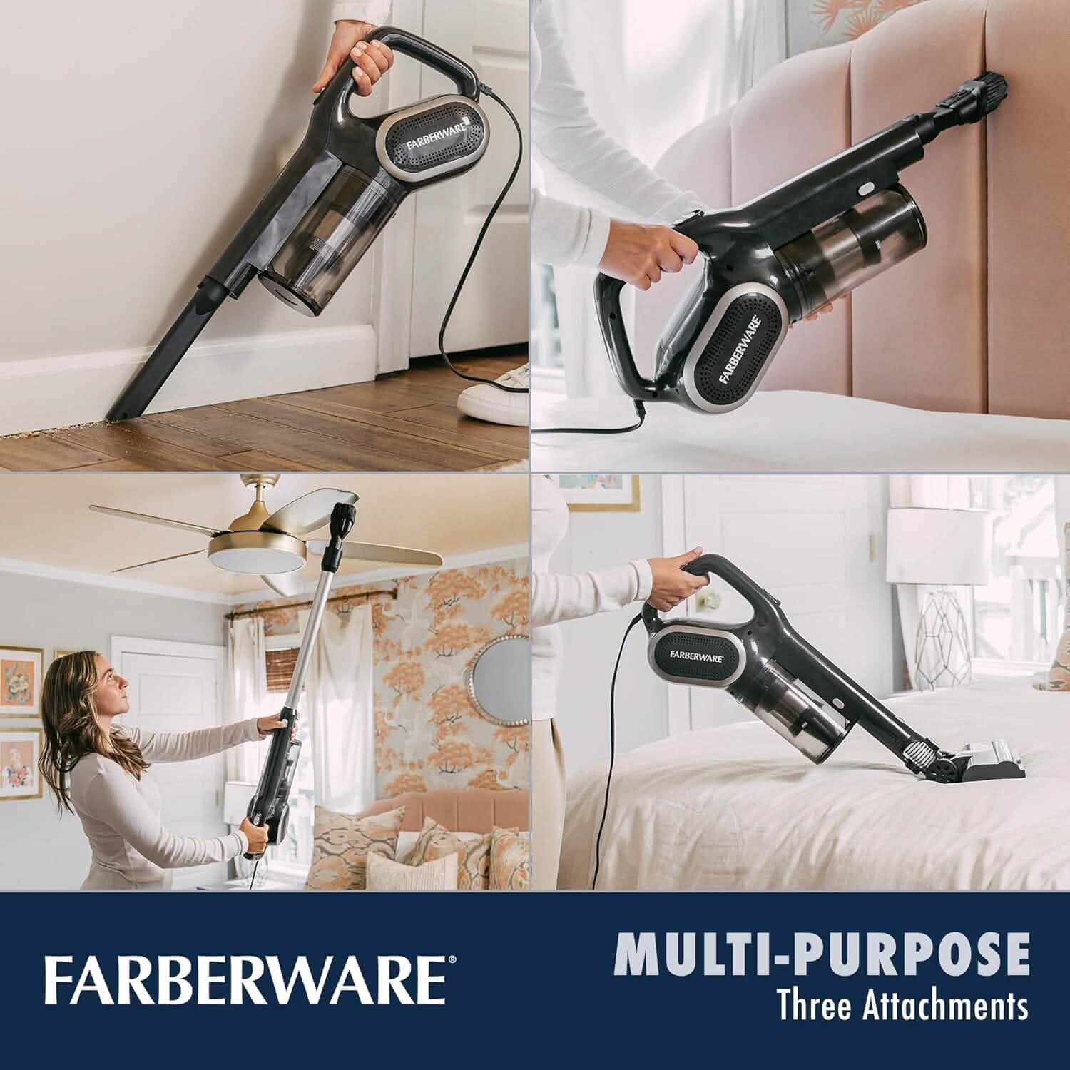 Farberware Classic Stick Vacuum Cleaner Converts to Handheld Vacuum DailySale