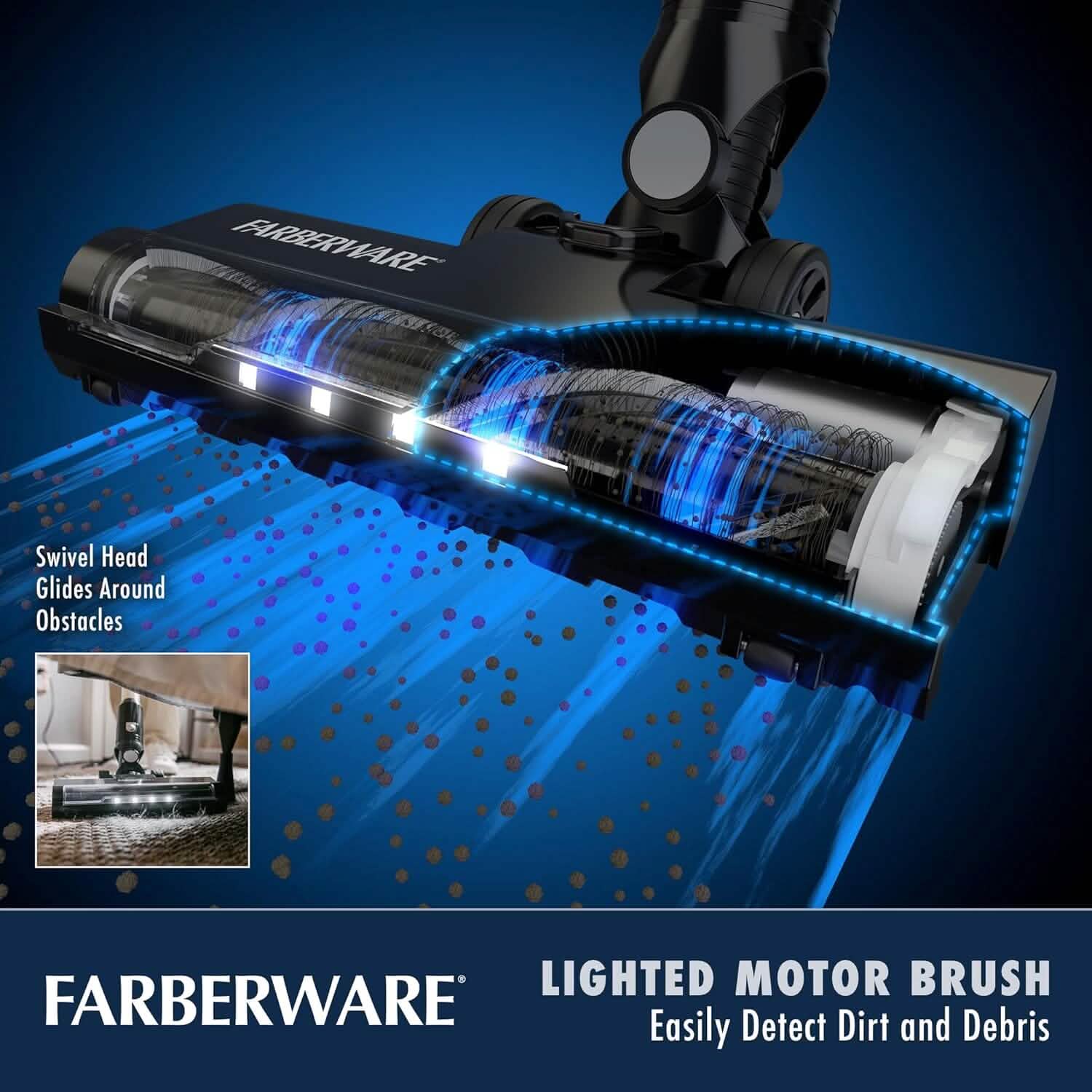 Farberware Classic Stick Vacuum Cleaner Converts to Handheld Vacuum DailySale