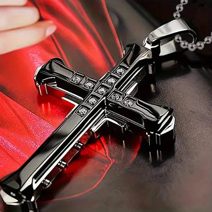 Fashion Simple Cross Pendant Necklace For Men And Women DailySale