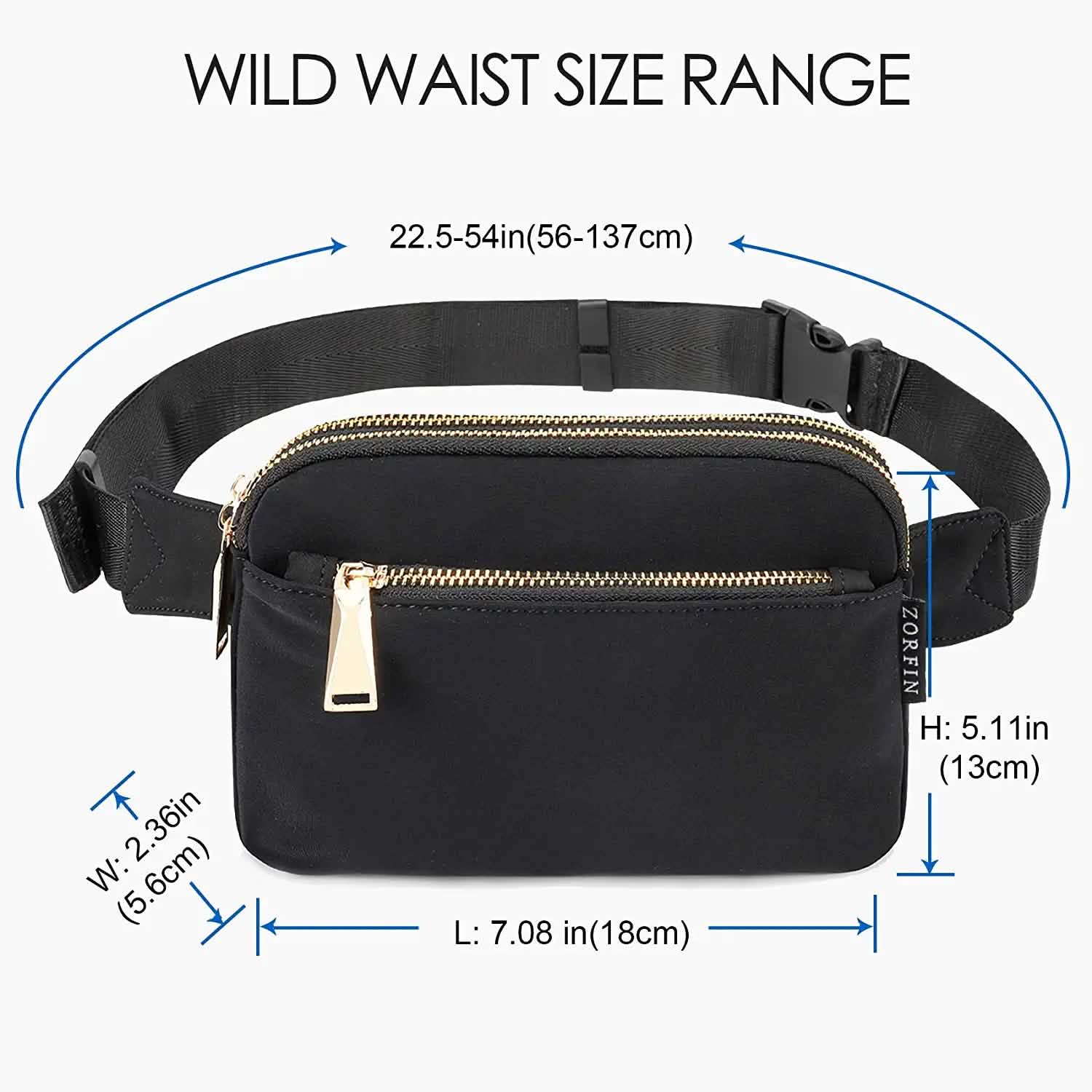 Fashion Waist Pack Belt Bag with Adjustable Strap DailySale