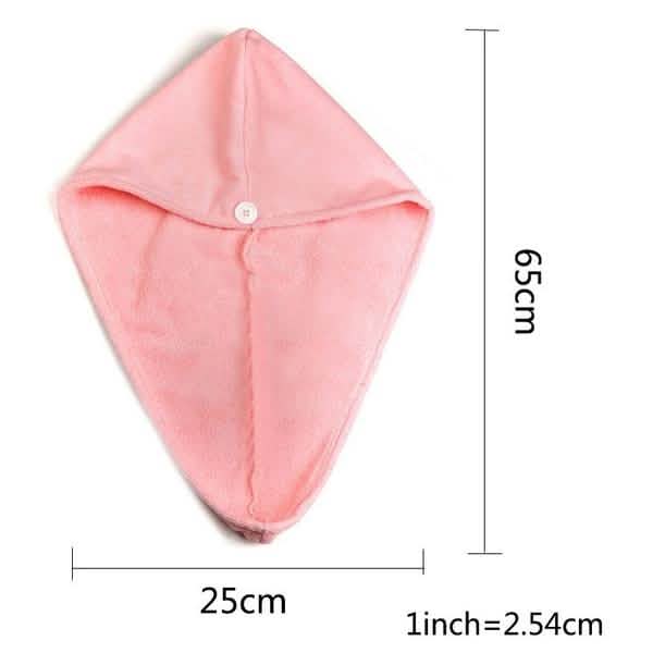 Fashion Women Microfiber Dry Hair Towel DailySale