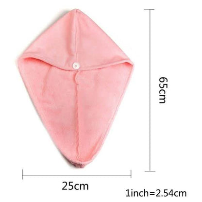 Fashion Women Microfiber Dry Hair Towel DailySale