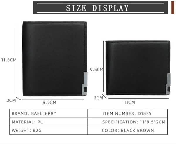Fashionable Men's Wallet Card DailySale
