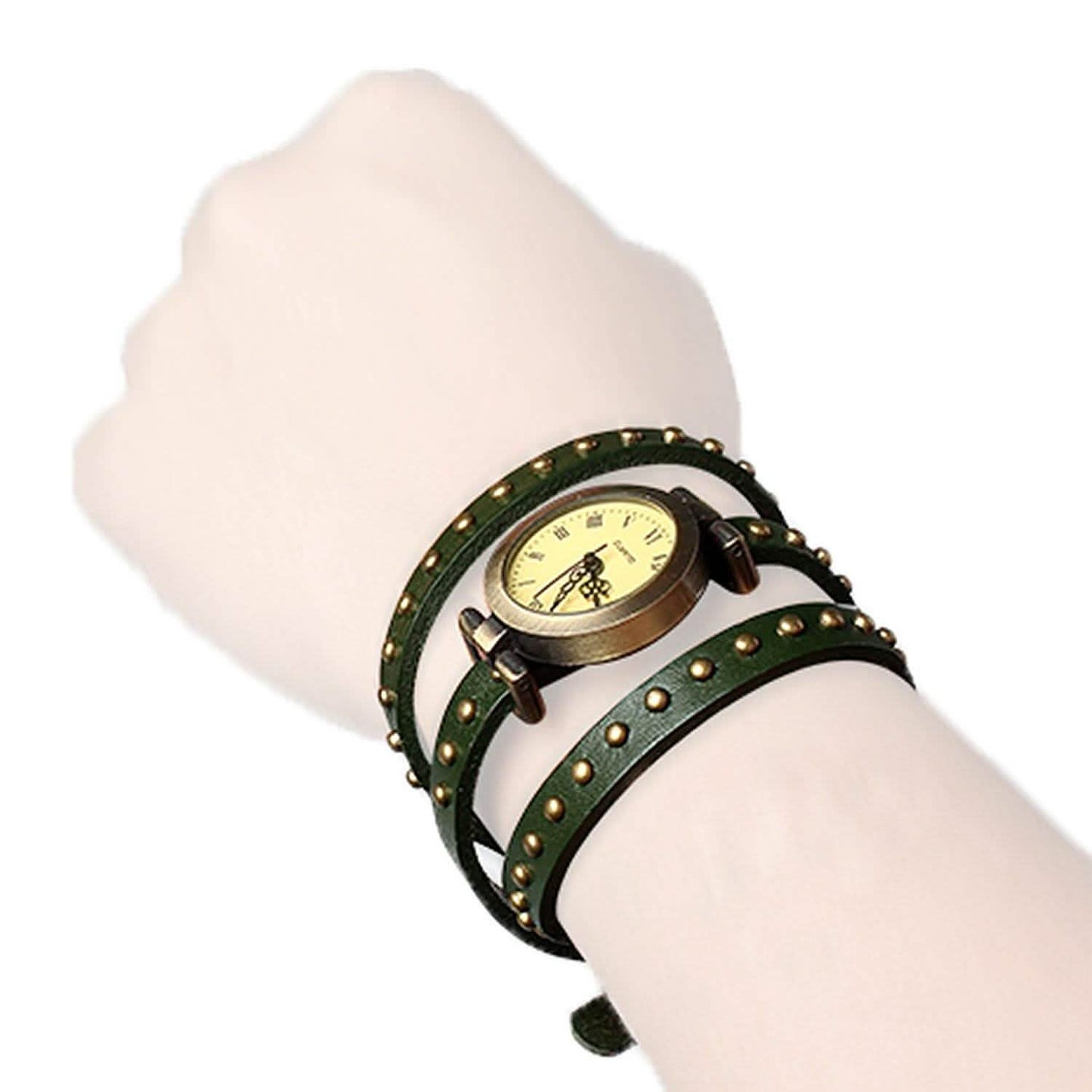 Fashionable River Leather Belt Retro Watch DailySale