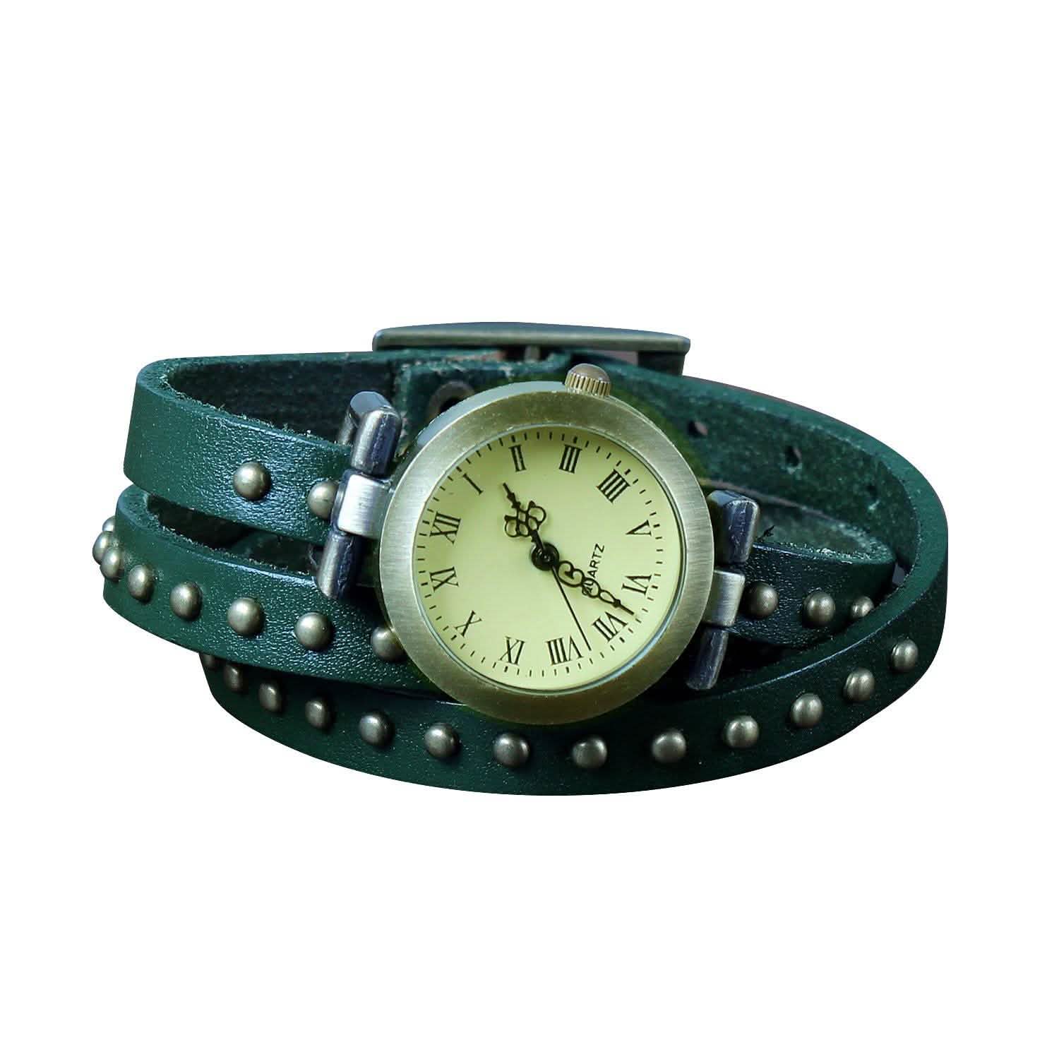 Fashionable River Leather Belt Retro Watch DailySale