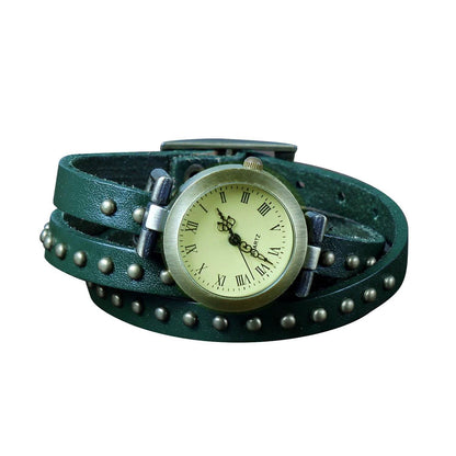 Fashionable River Leather Belt Retro Watch DailySale