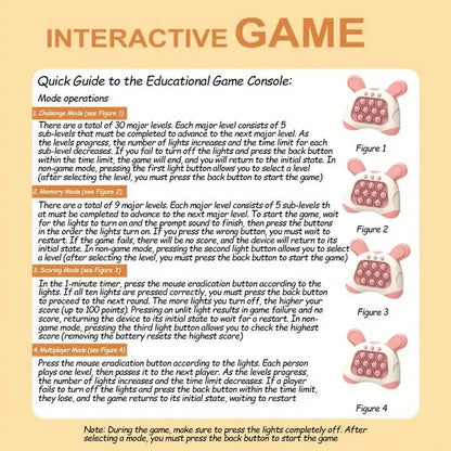 Fast Push Puzzle Game Console For Kids DailySale
