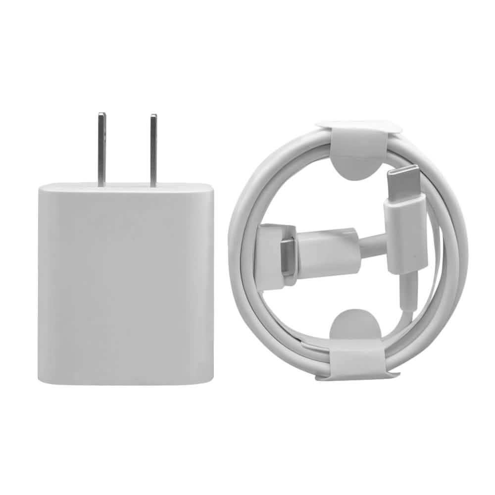 Fast USB-C to Lightning Cable and 20W Adapter DailySale