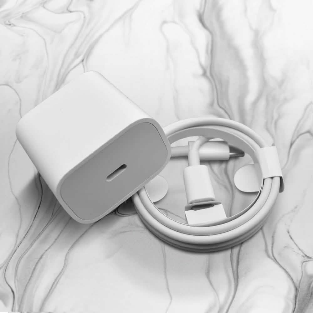 Fast USB-C to Lightning Cable and 20W Adapter DailySale