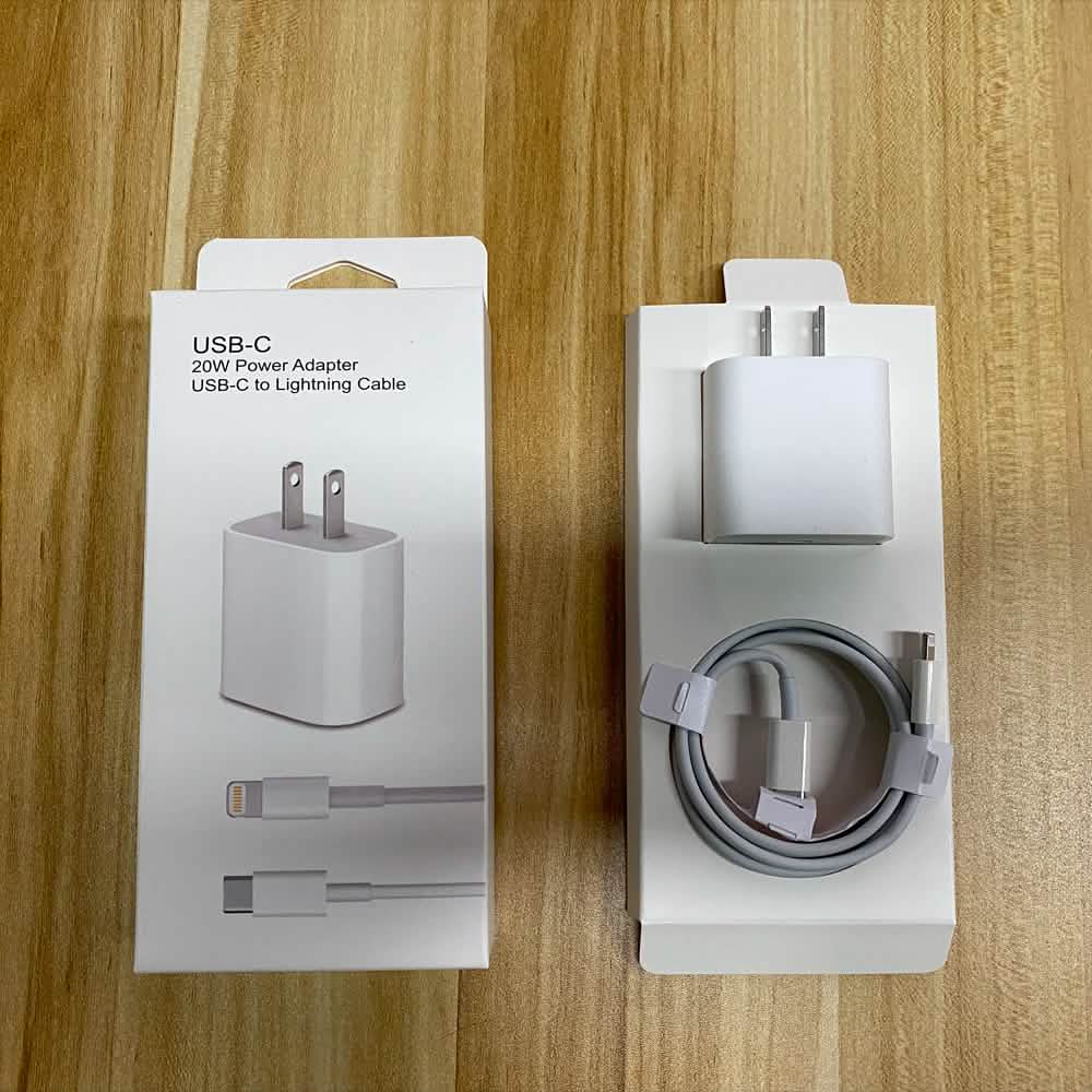 Fast USB-C to Lightning Cable and 20W Adapter DailySale