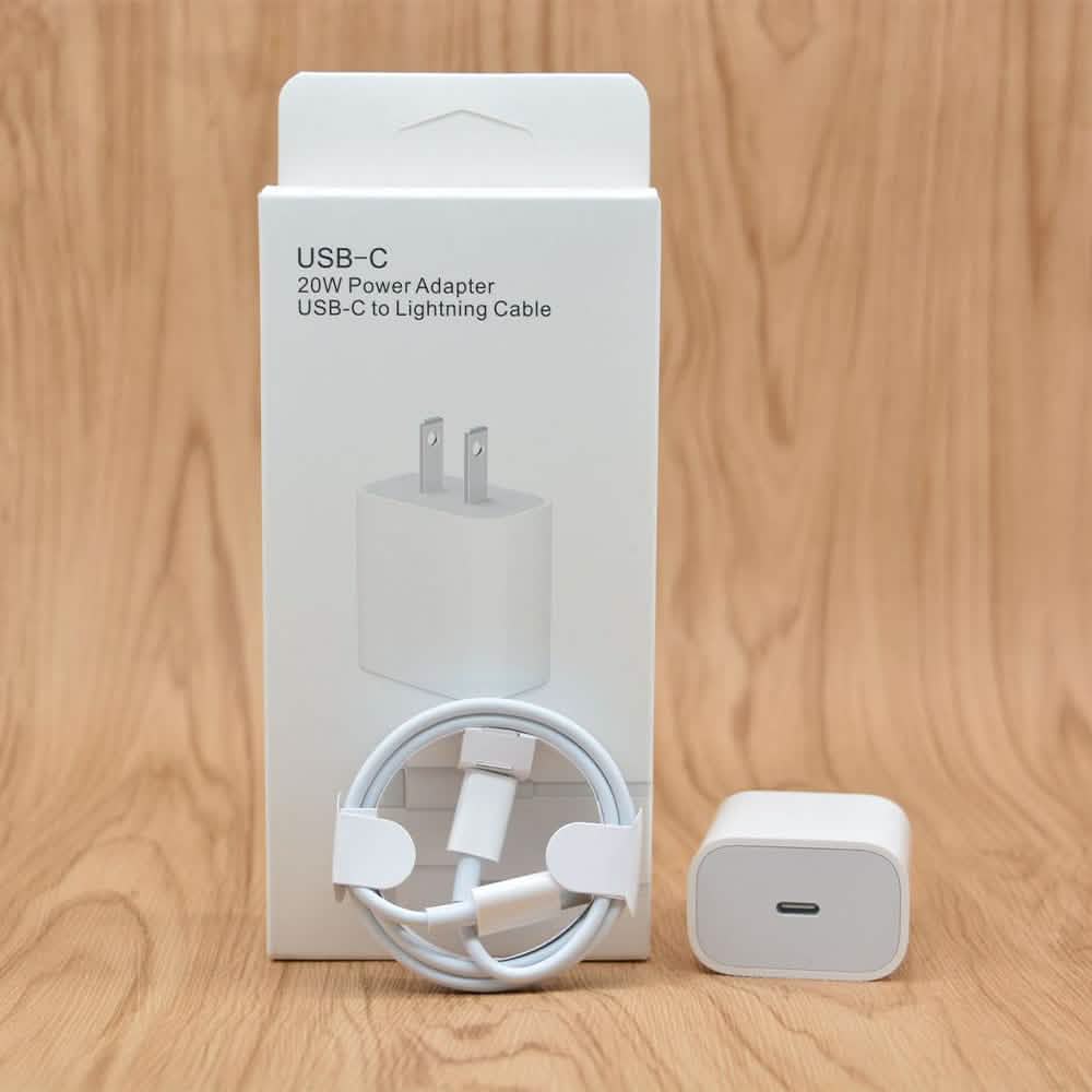 Fast USB-C to Lightning Cable and 20W Adapter DailySale
