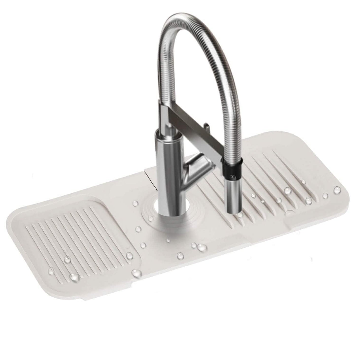 Faucet Splash Mat Sink Tray Water Drainage Pad Sponge Soap Holder DailySale