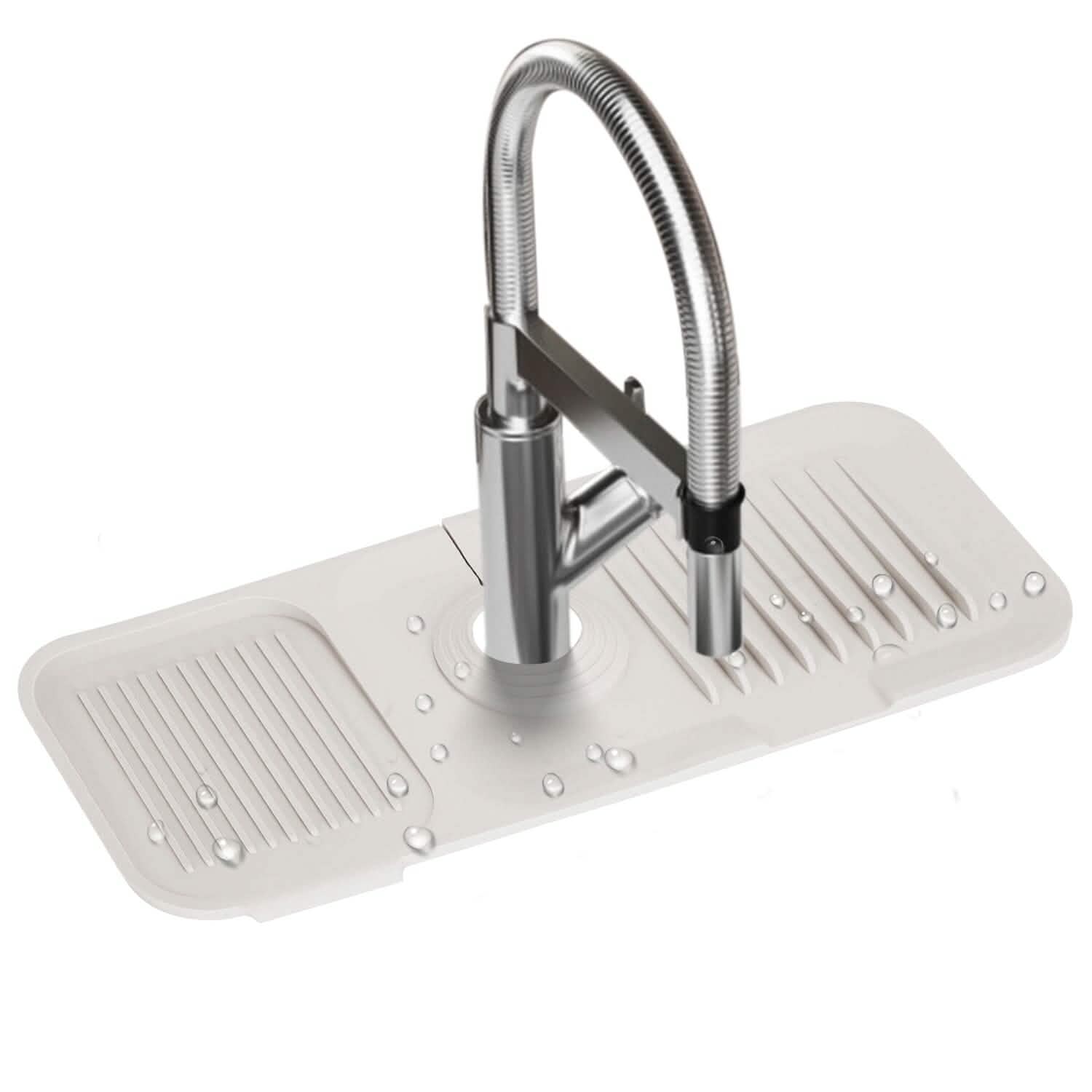 Faucet Splash Mat Sink Tray Water Drainage Pad Sponge Soap Holder DailySale