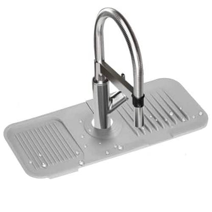 Faucet Splash Mat Sink Tray Water Drainage Pad Sponge Soap Holder DailySale