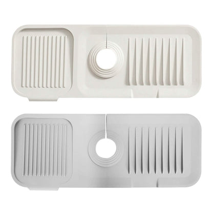 Faucet Splash Mat Sink Tray Water Drainage Pad Sponge Soap Holder DailySale