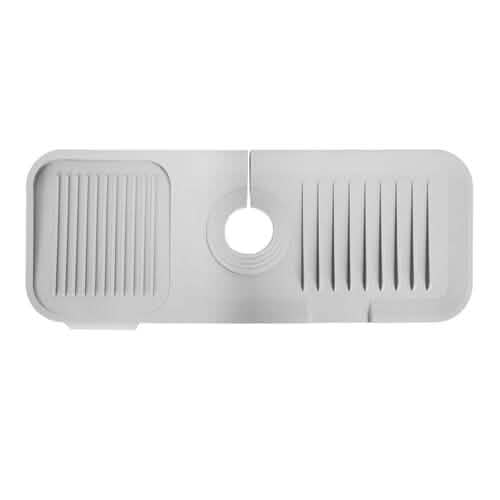 Faucet Splash Mat Sink Tray Water Drainage Pad Sponge Soap Holder DailySale