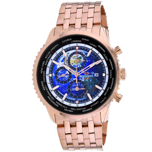 Seapro Men's Meridian World Timer GMT Bids.com