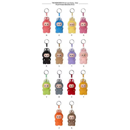 Labubu The Monsters Love Series Vinyl Plush Pendant – Blind Box (A–M / N–Z) DailySale