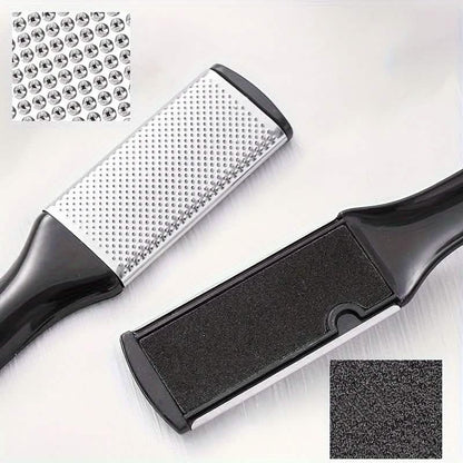 4-Piece Stainless Steel Foot File Set – Callus & Dead Skin Remover DailySale